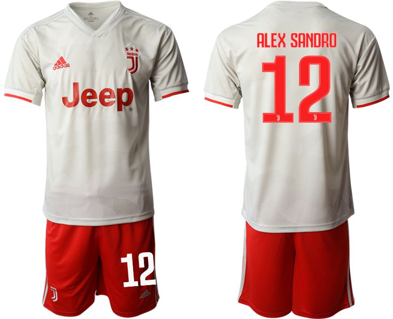 Men 2019-2020 club Juventus FC hoaway #12 white Soccer Jerseys->juventus jersey->Soccer Club Jersey